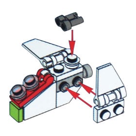 Lego-StarWars-Anleitung-REPUBLIC ATTACK GUNSHIP